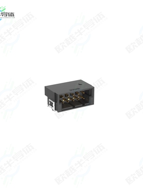 474016-E[连接器MAXIBR M 10POS RA B SMT BK]