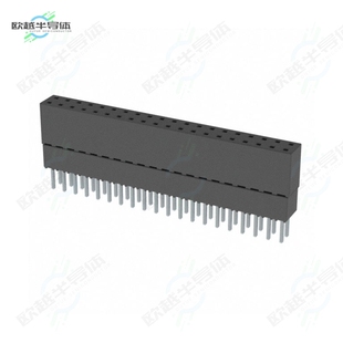 120 PCB 40POS SOCKET 0.1 ESQ TIN 連接器CONN