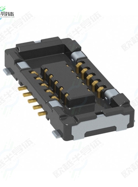 AXG7100J7A[连接器CONN SOCKET 10POS SMD GOLD]