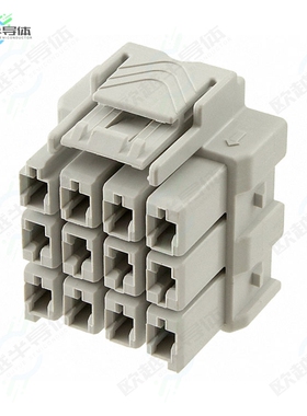 5-1971876-4[连接器CONN PLUG HSG 12POS 6.00MM]