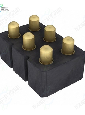 813-SS-006-30-675101-CLIP[连接器CONN SPRING PISTON 6POS SMD,