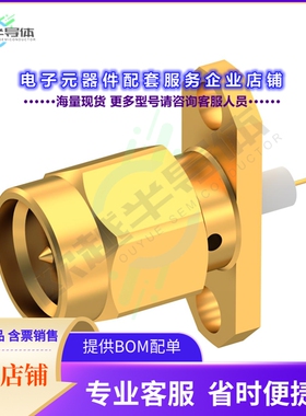 R125484000[连接器SMA / 2 HOLE FLANGE PLUG RECEPTA]