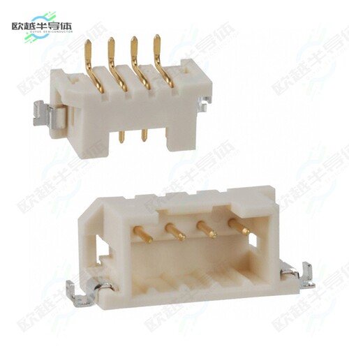 DF3E-4P-2H(54)[连接器CONN HEADER SMD R/A 4POS 2MM]