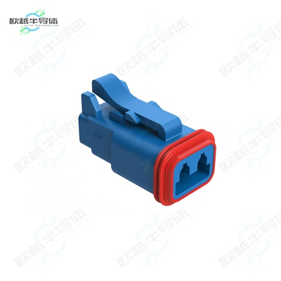 AT06-2S-RD01BLU[连接器2-WAY PLUG, FEMALE CONNECTOR WIT]