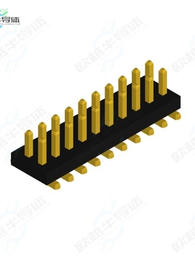 PHCD-SS020G1CBOLE-B346[连接器MALE HEADER VERTICAL 20POS SMD