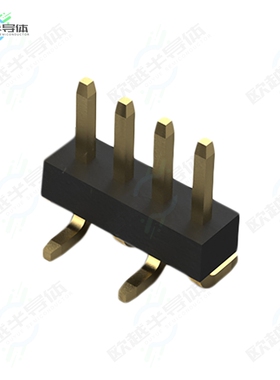 BC032-04-A-2-0200-0200-L-B[连接器4POS 1.0MM PITCH PIN HEADER