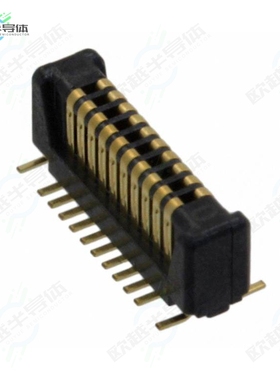 AXT420324[连接器CONN HDR 20POS SMD GOLD]