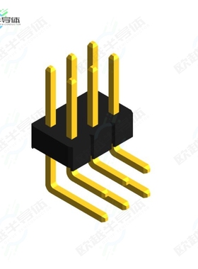 PHED-RS006G1ABOGA-C006[连接器MALE HEADER RIGHT ANGLE THROUGH