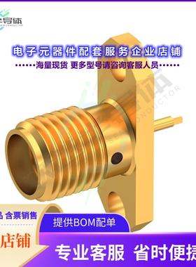 R125454000[连接器SMA / 2 HOLE FLANGE JACK RECEPTA]