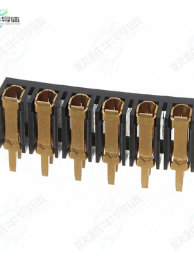 87984-6[连接器CONN RCPT 6POS 0.156 GOLD PCB]