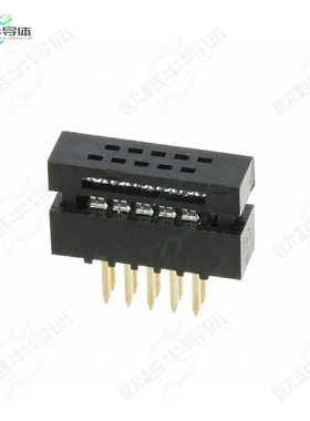 M50-3800542[连接器CONN DIP HDR IDC 10P 30AWG VERT]