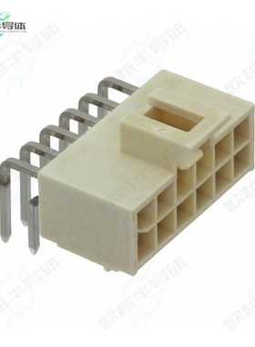 1053142312[连接器CONN HEADER R/A 12POS 2.5MM]