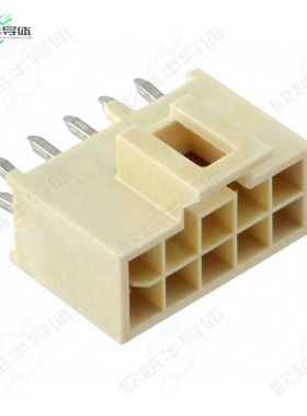 1053102210[连接器CONN HEADER VERT 10POS 2.5MM]