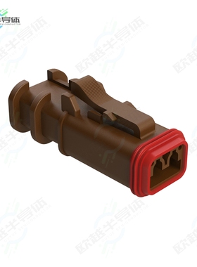 AT06-2S-OMRDBRN[连接器2 POSITION OVERMOLDED PLUG, SOCK]