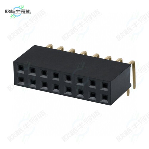 PPPC082LJBN-RC[连接器CONN HDR 16POS 0.1 GOLD PCB R/A]
