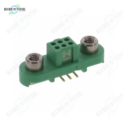 G125-FS10605F2P[连接器CONN RCPT 6POS 0.049 GOLD SMD]