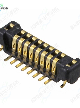 AXT416124[连接器CONN HDR 16POS SMD GOLD]