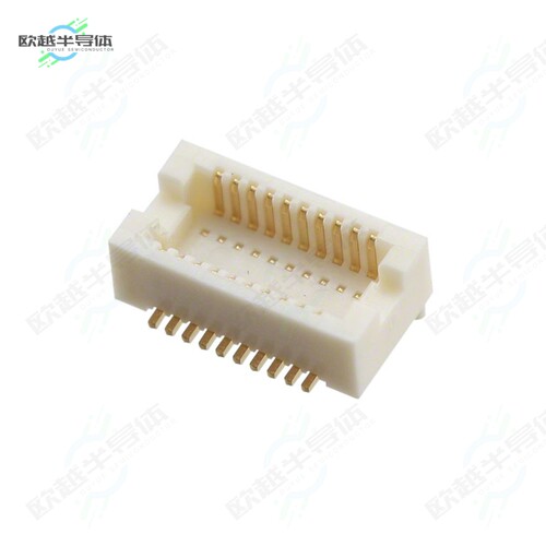 DF12D(3.0)-20DP-0.5V(81)[连接器CONN HDR 20POS SMD GOLD]