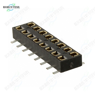 RCPT M22 连接器CONN GOLD SMD 0.079 6360842 16POS