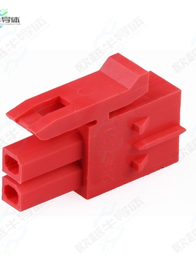 2064610202[连接器MICROFIT+ DR RCPT 2CKT POL-C RED]