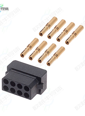 M80-7880805[连接器CONN RCPT 8P CRIMP 28-32AWG GOLD]