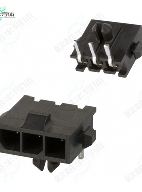 2-1445098-3[连接器CONN HEADER R/A 3POS 3MM]