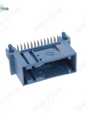 185534-2[连接器26POS MQS .63 HEADER 90DEG]