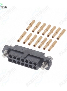 M80-4611405[连接器CONN RCPT 14POS CRIMP 24-28AWG]