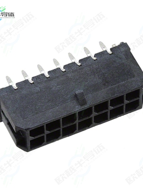 430451424[连接器CONN HEADER VERT 14POS 3MM]