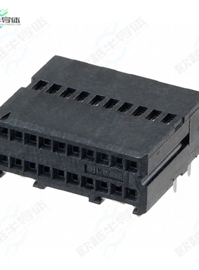 5-103911-2[连接器CONN RCPT 20P 0.05 GOLD PCB R/A]