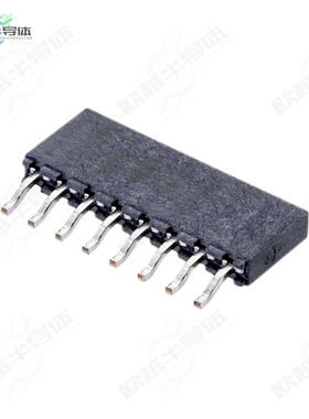 M20-7910842R[连接器CONN RCPT 8POS 0.1 GOLD SMD R/A]