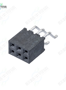 M22-6550342R[连接器CONN RCPT 6P 0.079 GOLD SMD R/A]