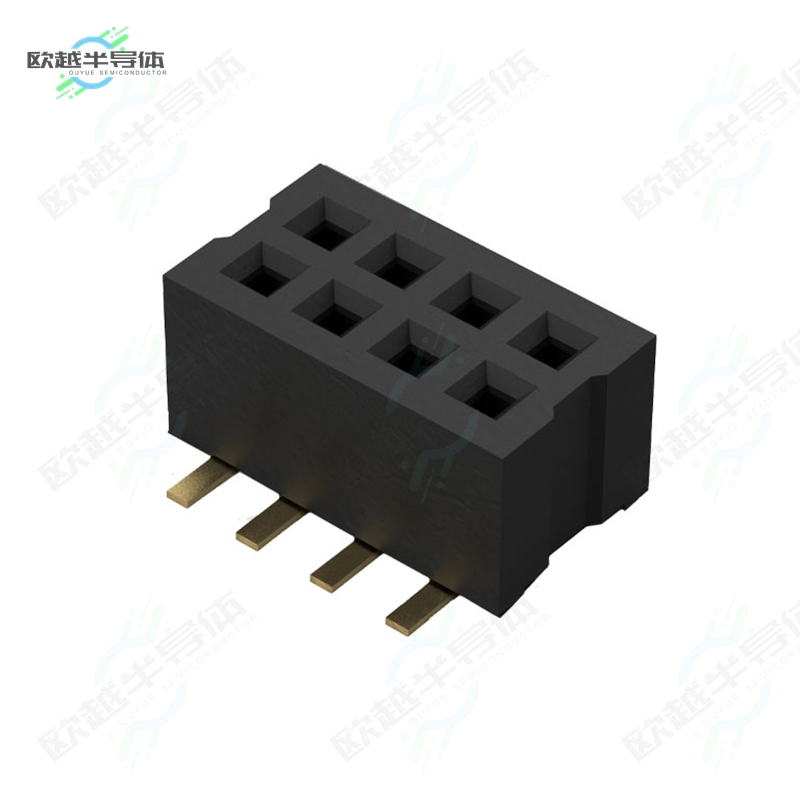 BC084-08-A-0390-L-C[连接器CONN RCPT 8POS 0.039 GOLD SMD]