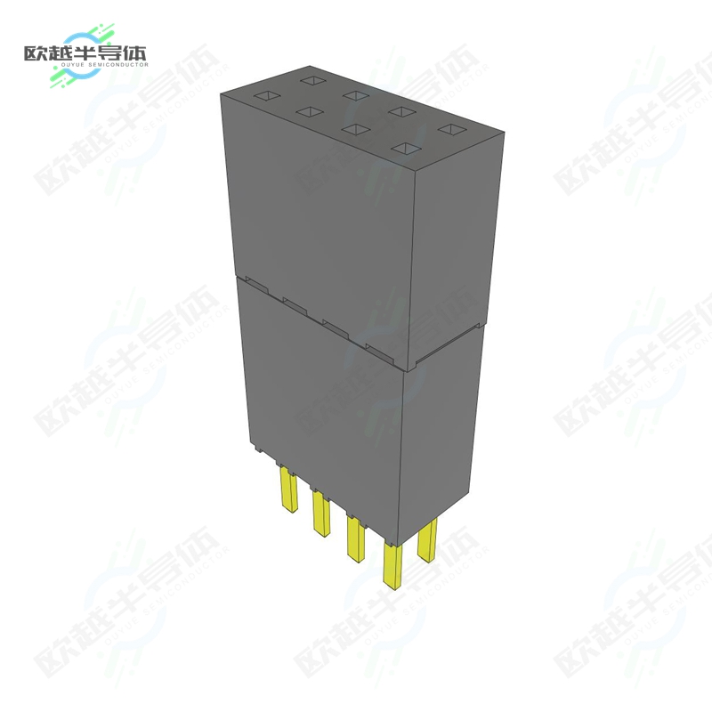 ESW-104-44-G-D[连接器CONN SOCKET 8POS 0.1 GOLD PCB]