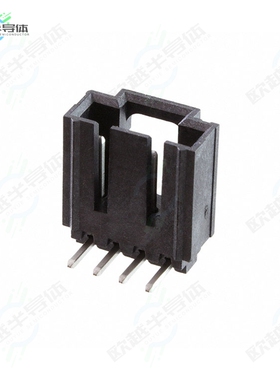 1719740004[连接器CONN HEADER R/A 4POS 2.54MM]