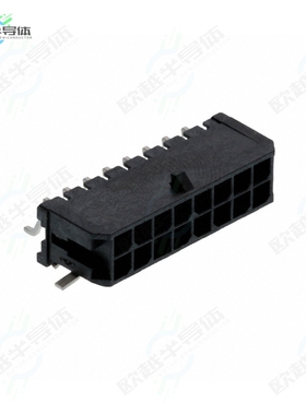 430451611[连接器CONN HEADER SMD R/A 16POS 3MM]