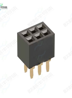 M50-3000345[连接器CONN RCPT 6POS 0.05 GOLD PCB]