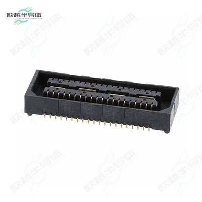 4-1658043-1[连接器CONN RCPT 40POS SMD GOLD]