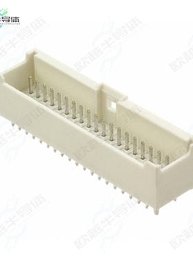 62404021622[连接器CONN HEADER VERT 40POS 2MM]