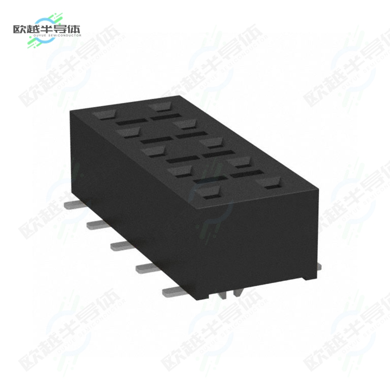 HLE-105-02-S-DV-BE-LC-P-TR[连接器CONN RCPT 10POS 0.1 GOLD SM