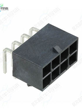 768250008[连接器CONN HEADER R/A 8POS 5.7MM]