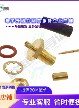 132284RP[连接器CONN RPSMA JACK STR 50OHM SOLDER]