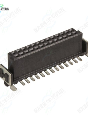 15210102601000[连接器CONN RCPT 10POS 0.05 GOLD SMD]
