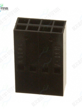 901430008[连接器CONN RCPT HSG 8POS 2.54MM]