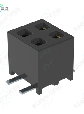 MMS-102-02-LM-DV-M[连接器CONN RCPT 4POS 0.079 GOLD SMD]