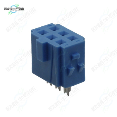 1658527-2[连接器CONN RCPT 6POS IDC 26-28AWG GOLD]