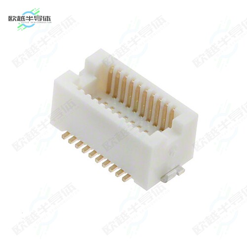 DF12E(5.0)-20DP-0.5V(81)[连接器CONN HDR 20POS SMD GOLD]