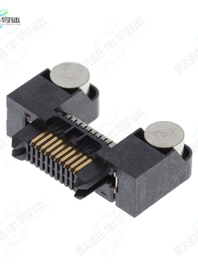 ERM8-010-01-L-D-RA-K-TR[连接器CONN HDR 20POS R/A SMD GOLD]