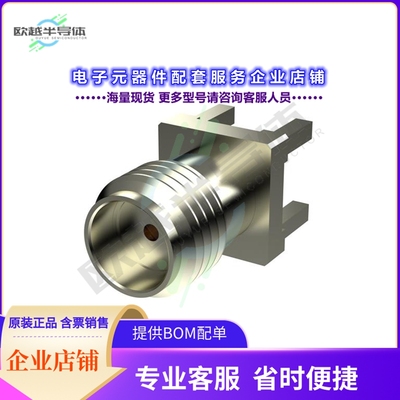 PCB.SMAFSTJ.NI[连接器SMA(F)ST FOR PCB MOUNT NI PLATIN]