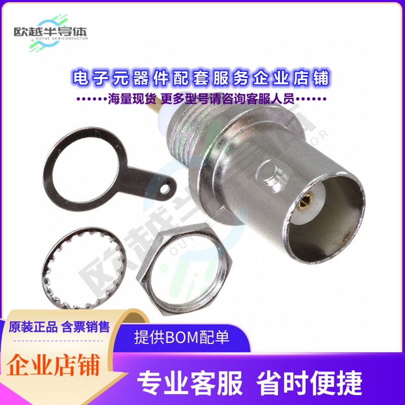 RF1-106-D-00-50-HDW[连接器BNC STRAIGHT BULKHEAD SKT 50 OHM]